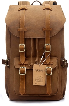 EverVanz Canvas Backpack 4