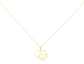 Histoire d'Or Double heart necklace 97