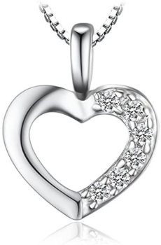 Cubic Zirconia Heart Pendant JewelryPalace 38