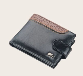 Shein crocodile leather wallet for men 67
