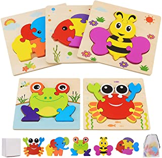 5 Piece Wooden Puzzle for Kids 9