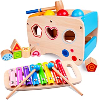 Rolimate Educational Wooden Toy with Pounding Toy 60