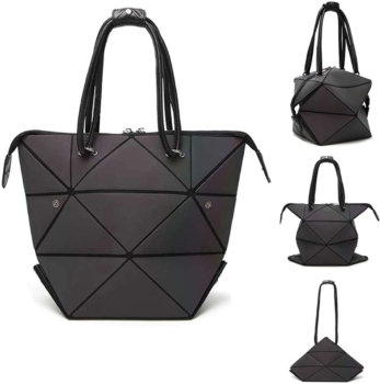 Geometric holographic handbag - Parnerme 22