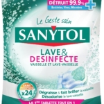24 Sanytol All-in-One Disinfectant Tablets 10