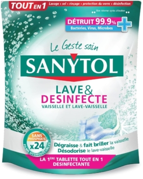 24 Sanytol All-in-One Disinfectant Tablets 2