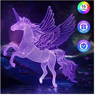 3D Unicorn Nightlight 25