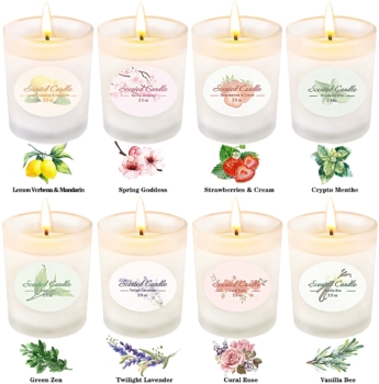 YMing 8 scented candles 27