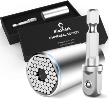 Hinshark Men's Gift - Universal Sockets Useful Gadget 26