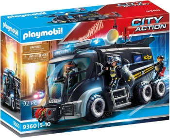 Playmobil Elite Police Truck with Siren and Flashing Light 14