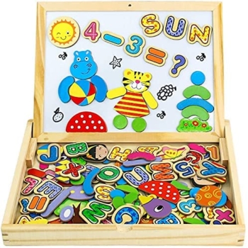 Yoptote Magnetic Wooden Toy Puzzle 6