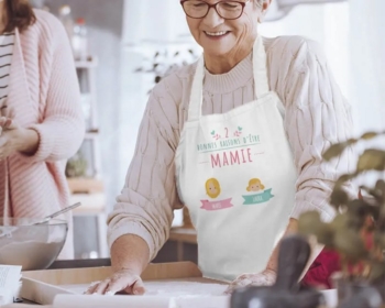Personalized apron - Good reasons to be a grandma 2
