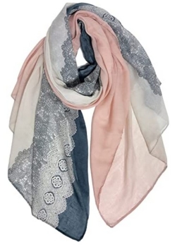 Damily Women's Lace Scarf 26