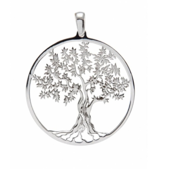 Silver pendant tree of life 30mm 14