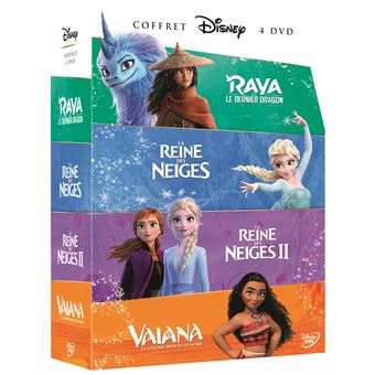 Boxed set "The Snow Queen", "Raya and the Last Dragon" and "Vaiana, the legend of the end of the world 97