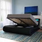 Bed box with LED lighting 160x200 LT 14023 9
