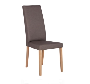 Polyurethane chair AGATHE taupe 4