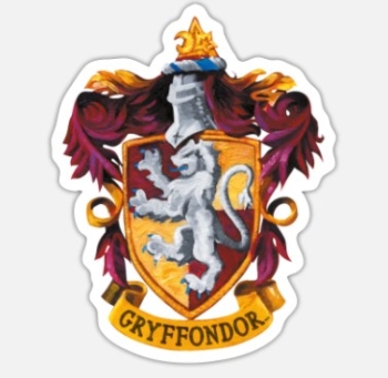 Harry Potter Gryffindor emblem 18