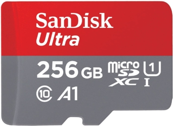 Sandisk Ultra microSDXC 256GB + SD Adapter 3