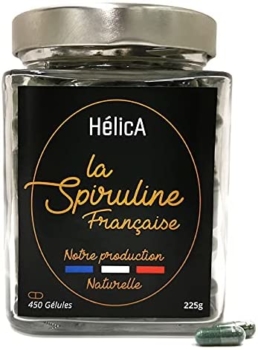 Helica Natural Spirulina - 450 capsules 6