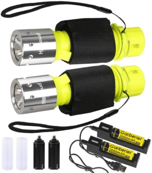 WholeFire 2-pack of dive lights 2