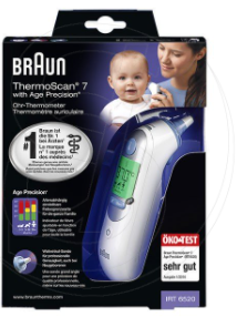 Braun ThermoScan 7 electronic thermometer 1